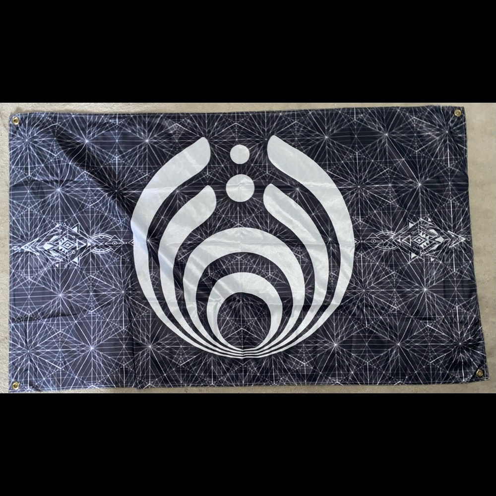 Custom Made Geometric Bassnectar Dubstep Flag Tapestry